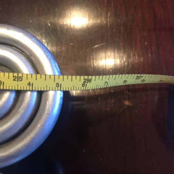 MID CENTURY MODERN ANTIQUE ALUMINUM SERVING TRAY - Picture 12 of 12